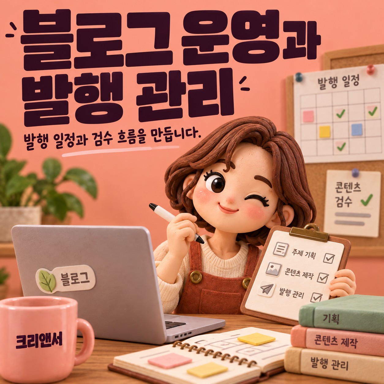 블로그 운영과 발행 관리
